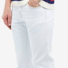 Gucci Men's Cropped Tapered Jean in Light Blue