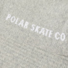 Polar Skate Co. Men's Basic Sock in Heather Grey