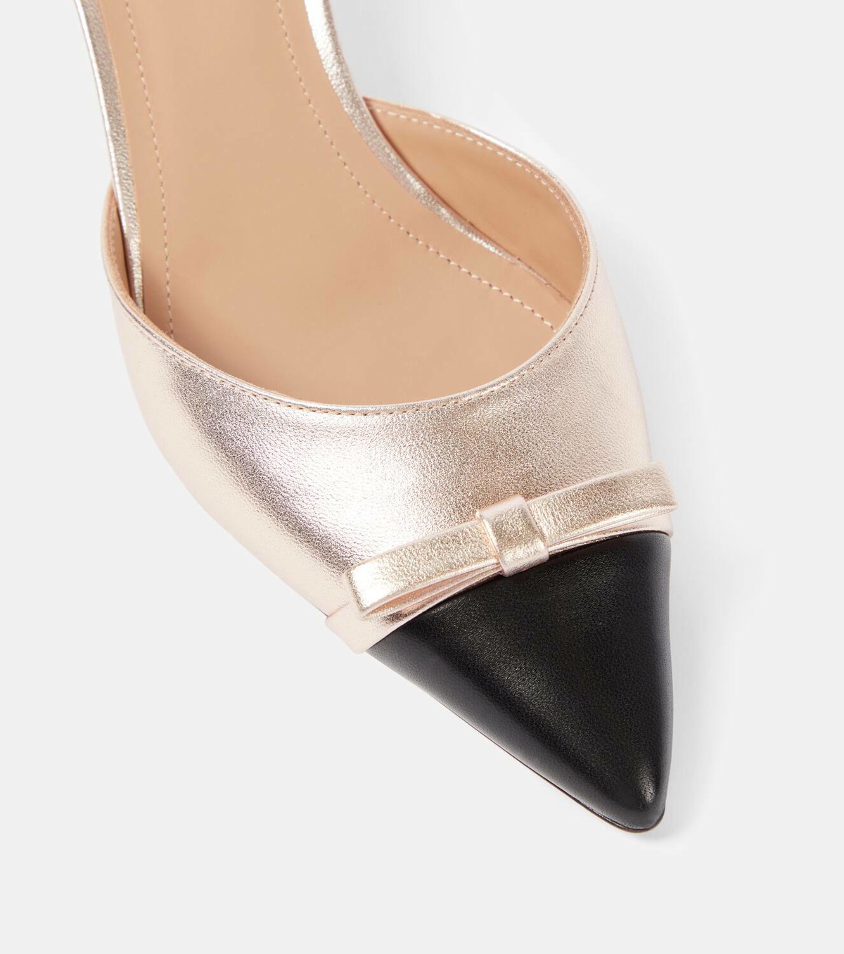 Malone Souliers Bernadette leather slingback pumps Malone Souliers