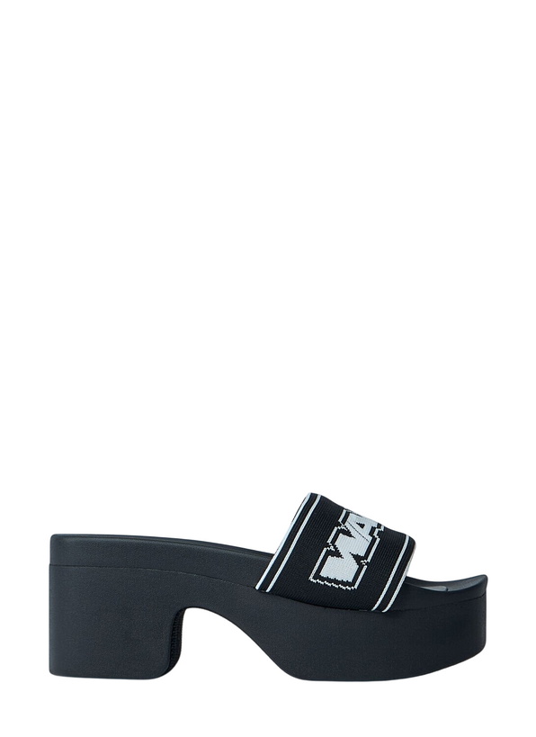 Photo: Alexander Wang Logo Motif Platform Sandals