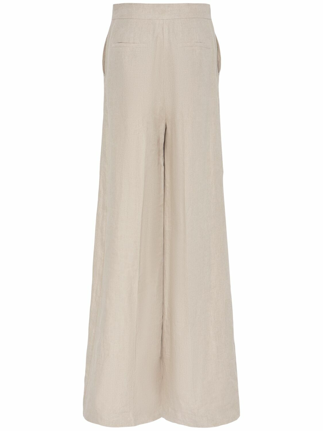 Max Mara SEQUOIA リネンキャンバスパンツ Linen canvas trousers, beige | 