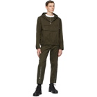 Helmut Lang Khaki Popover Zip Jacket