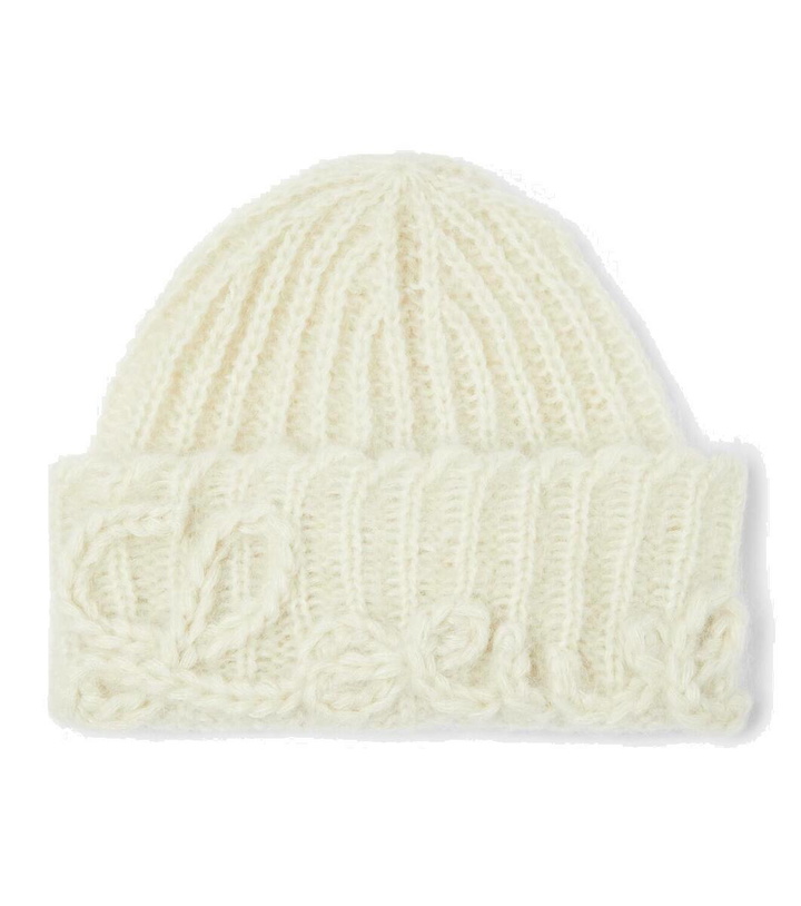 Photo: Loewe Logo mohair-blend beanie
