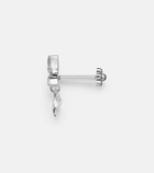 Maria Tash Echo 18kt white gold (750/1000) single earring with diamonds