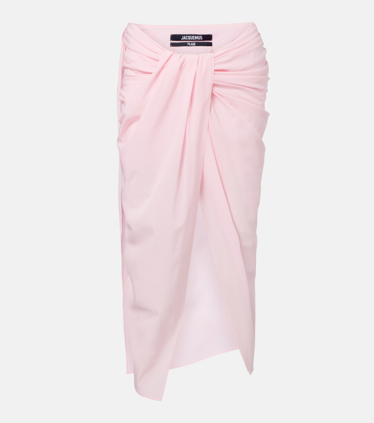 Jacquemus Paréo draped beach cover-up