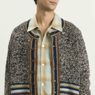 Story mfg. Men's Hand Knit Root Cardigan in Oakmoss