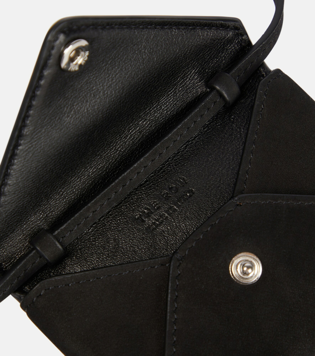 小物 THE ROW mini envelope BLACK leather TR20182A-The-Row-Mini-Envelope