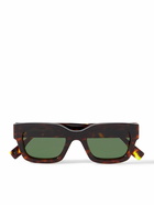 Fendi - Signature D-Frame Tortoiseshell Acetate Sunglasses