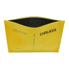 Raf Simons Yellow Drugs Zipped Document Pouch