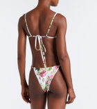 Montce Devin floral bikini top