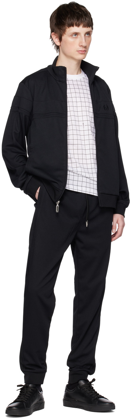 Sergio Tacchini Black Damarindo Track Pants