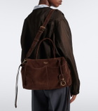 Prada Prada Allusion Large suede tote bag