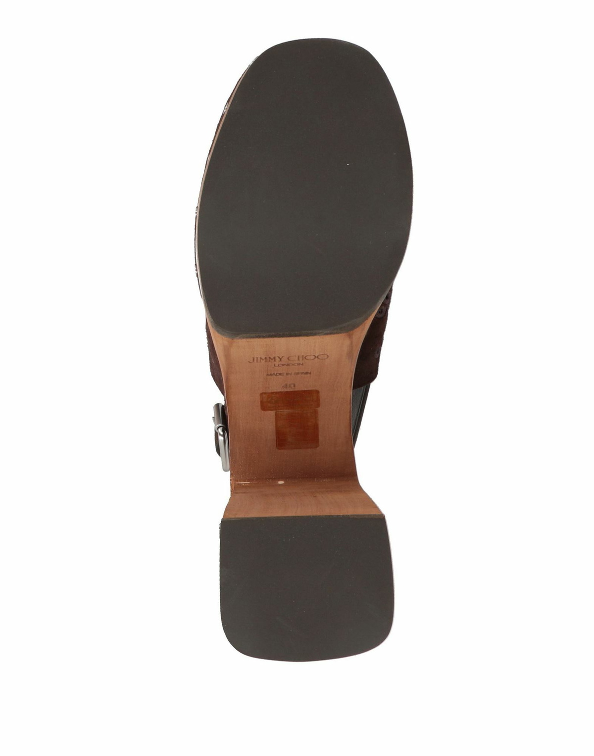 Jimmy Choo Womens Mules & Clogs Chocolate in Brown