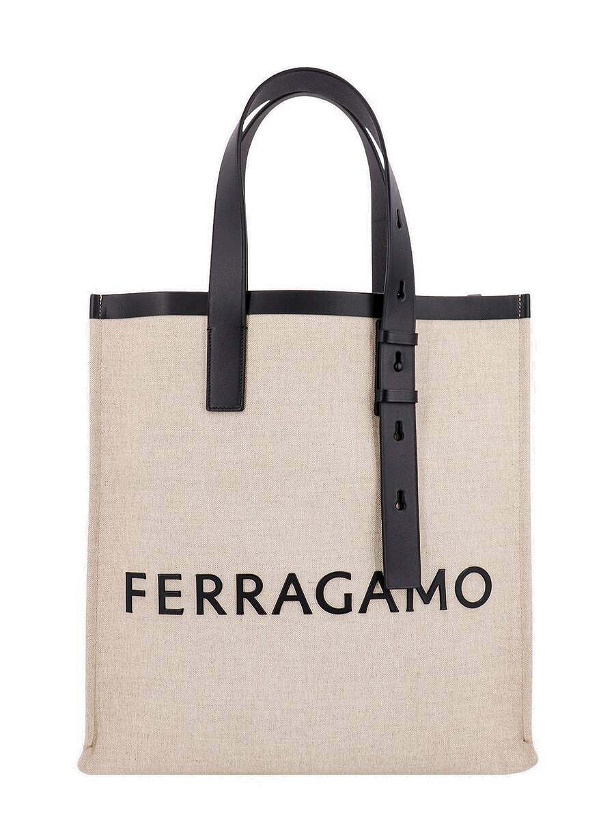 Photo: Ferragamo   Handbag Beige   Mens