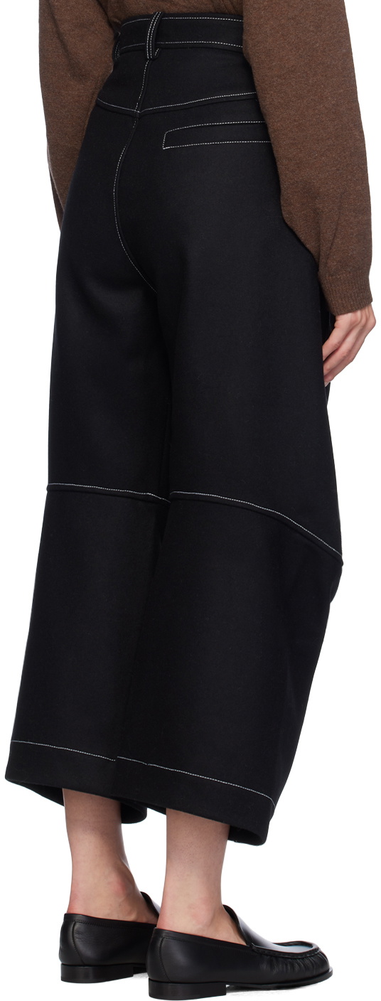 Henrik Vibskov Black Dusk Trousers