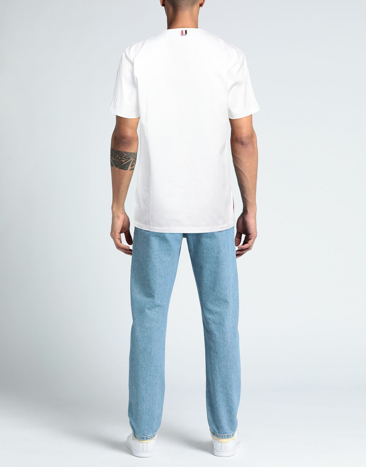 Thom Browne Mens T-shirt in White