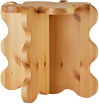 Gustaf Westman Objects Beige Curvy Mini Side Table