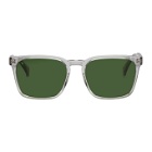 RAEN Grey Transparent Pierce Sunglasses