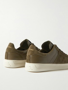 TOM FORD - Radcliffe Suede and Leather Sneakers - Green