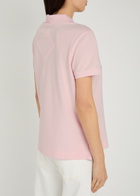 Canada Goose Almira Logo-appliqued Piqué Cotton Polo Shirt Pink