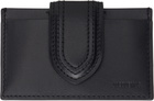 JACQUEMUS Black 'The Bambino' Card Holder