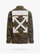 Off White   Jacket Green   Mens