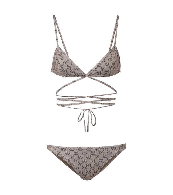 Photo: Gucci GG jersey bikini