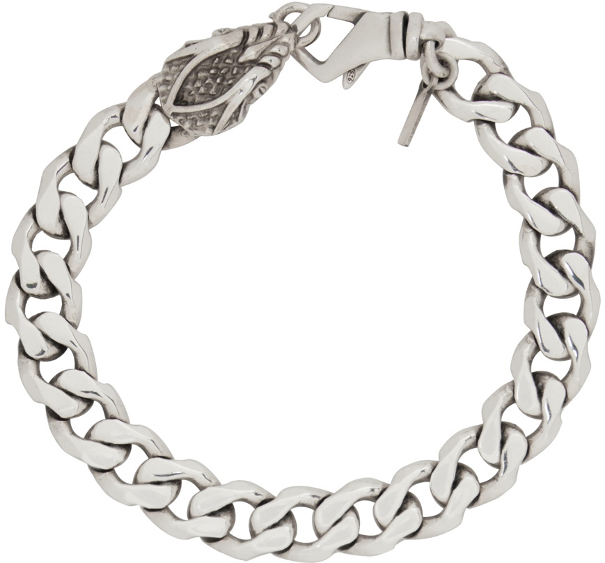 Emanuele Bicocchi Silver Serpens Bracelet Emanuele Bicocchi