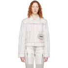 Kanghyuk White Readymade Airbag Emblem Jacket