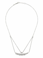 Stephen Webster 18K White Gold Feather Diamond Necklace