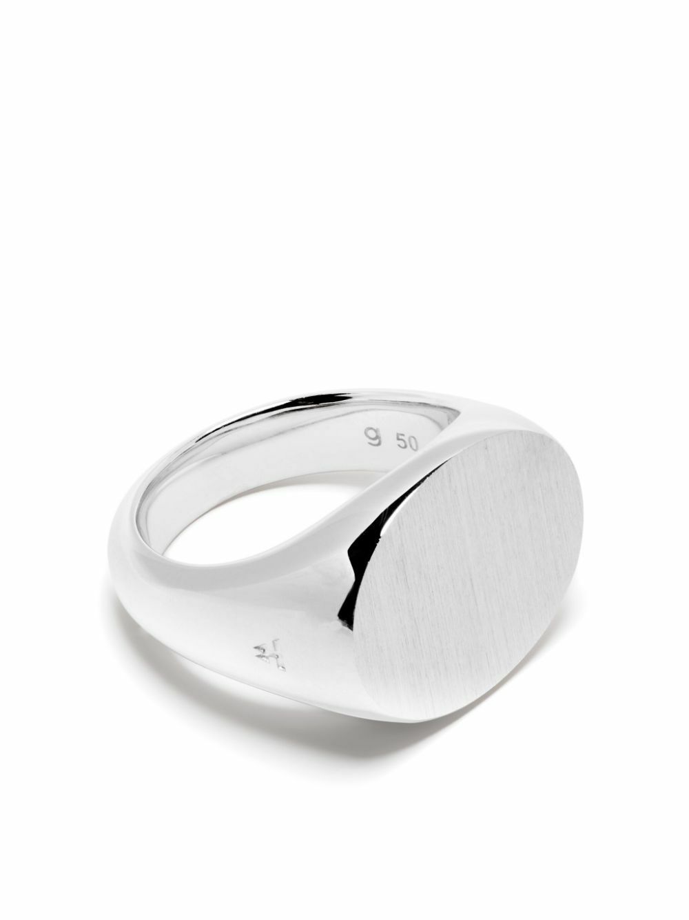 Tom Wood Sterling Silver Ivy Satin Ring Tom Wood
