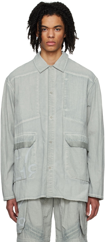 Photo: A-COLD-WALL* Gray Garment-Dyed Shirt