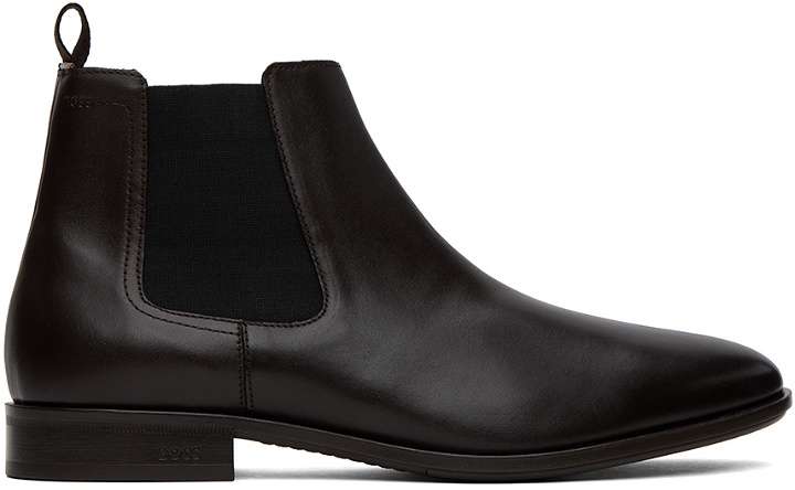Photo: BOSS Brown Colby Cheb Chelsea Boots