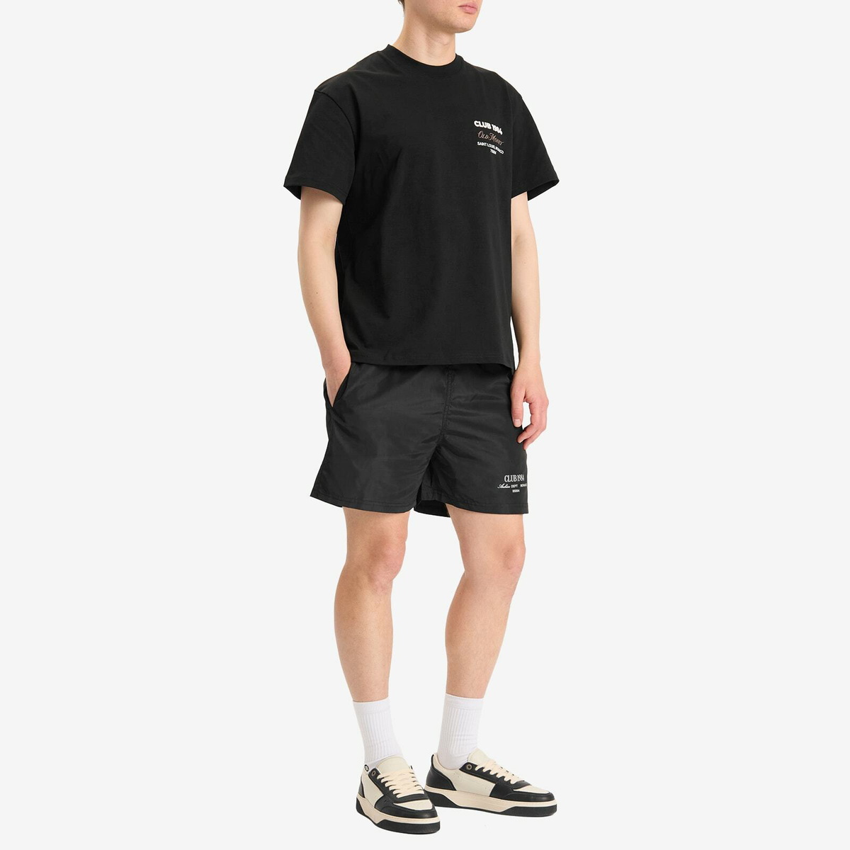 Club 1984 Men's Atelier Dept Shorts in Black