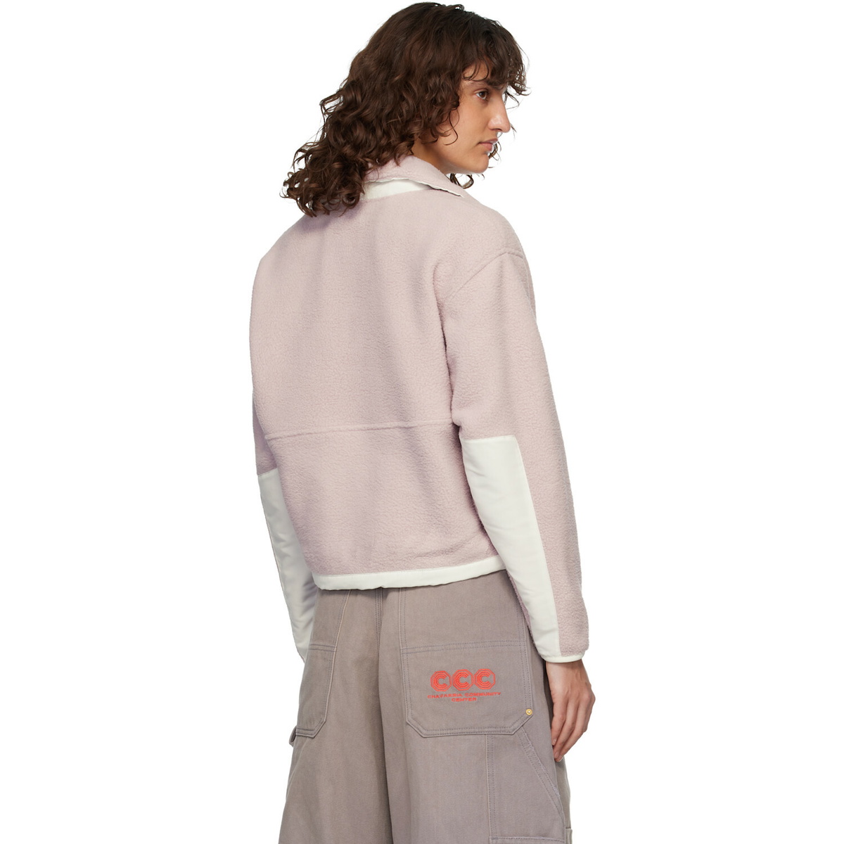 The North Face Pink Yumiori Off Peak 1/2-Zip Jacket