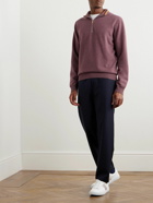 Paul Smith - Cashmere Half-Zip Sweater - Purple