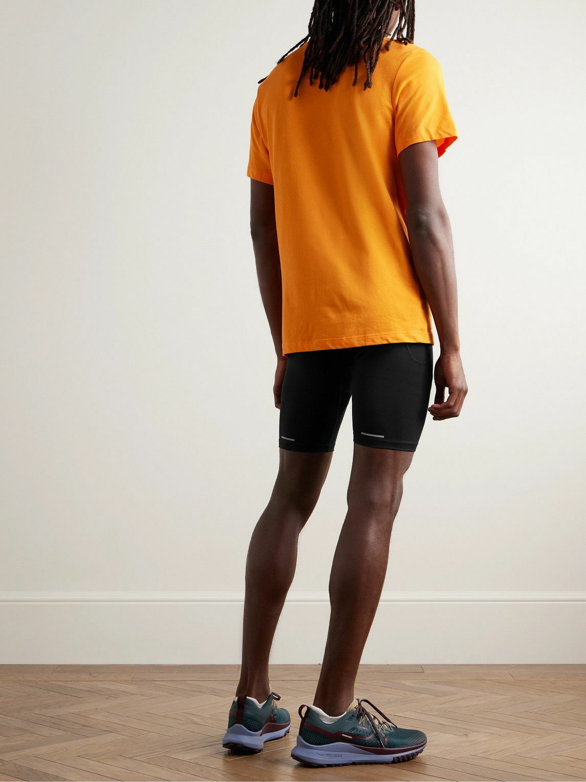 Nike Running - Lava Loops Mesh-Panelled Dri-FIT Compression Shorts - Black Nike  Running