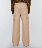 Marni - Wide-leg cotton gabardine cargo pants