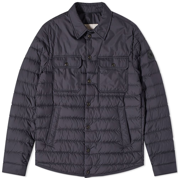 Photo: Moncler Men's Sanary Down Overshirt in Navy