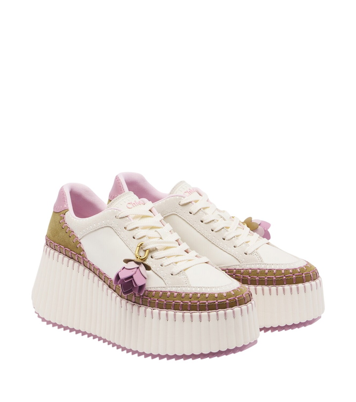 Photo: Chloé Nama leather platform sneakers