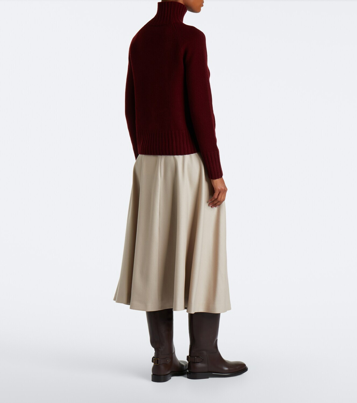 'S Max Mara Wool midi skirt