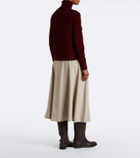 'S Max Mara Wool midi skirt