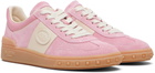 Valentino Garavani Pink Upvillage Crosta Sneakers