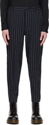 Comme des Garçons Homme Deux Black Striped Trousers