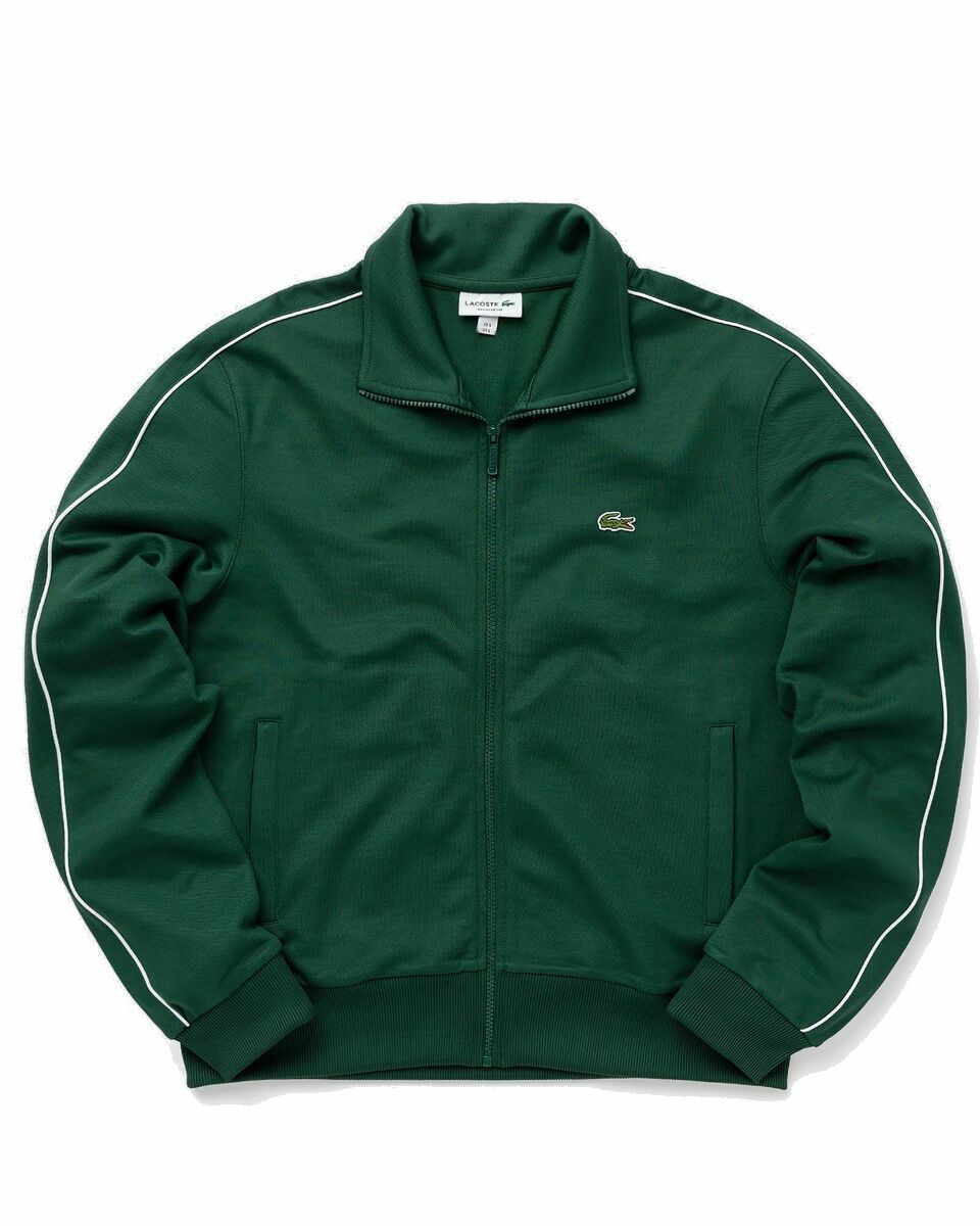 Photo: Lacoste Sweatshirts Green - Mens - Zippers