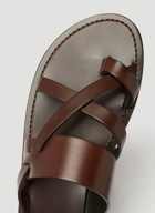 Culver Flat Sandals in Brown
