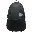 And Wander Men's ECOPAK 20L Day Pack in Black