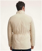 Brooks Brothers Men's Safari Jacket In Water-Repellent Ripstop | Dark Beige