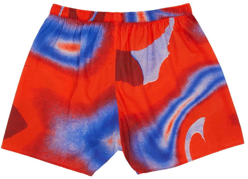 ERL Red & Blue Boxer Shorts ERL