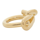 Bottega Veneta Gold Knot Ring